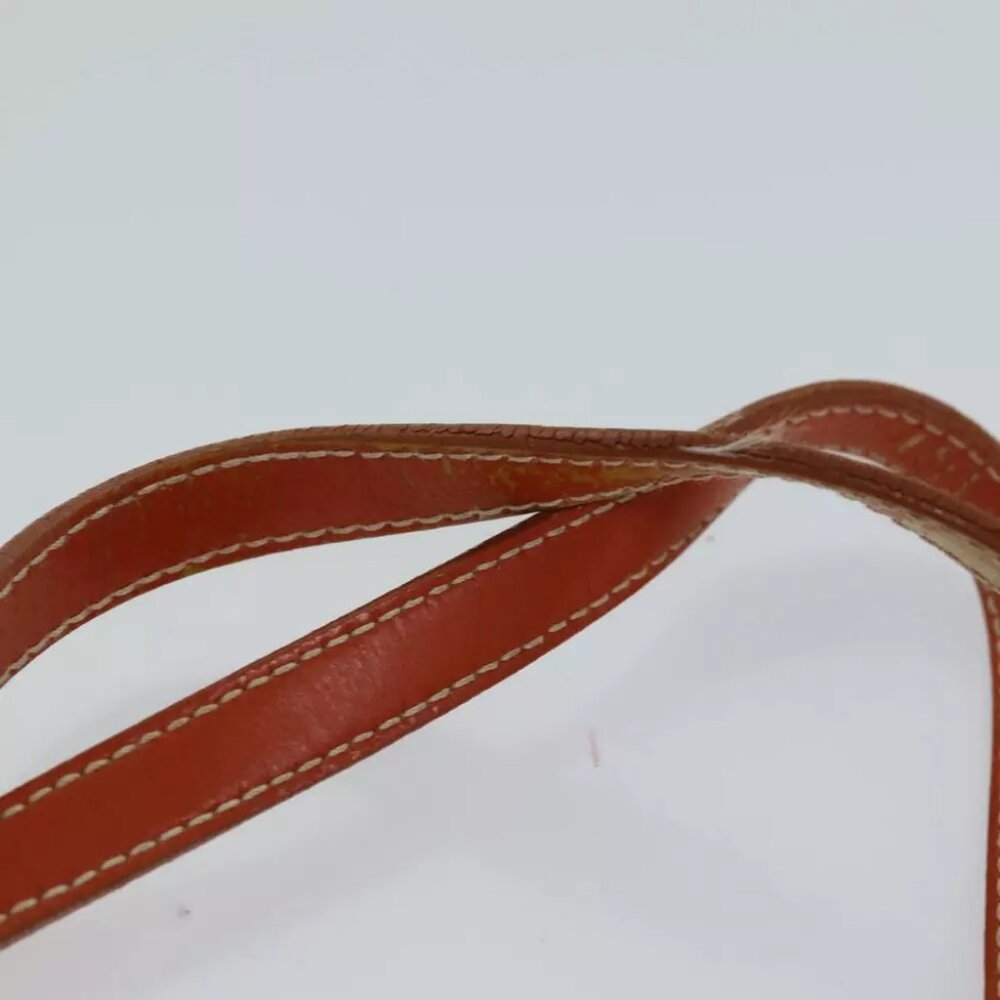 PRADA Tote Bag Nylon Beige Orange - Picture 12 of 16